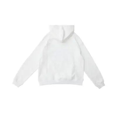 EM Sneakers Sp5der OG Rhinestone Logo Hoodie White 02