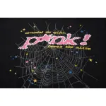 EM Sneakers Sp5der P*NK Hoodie Black
