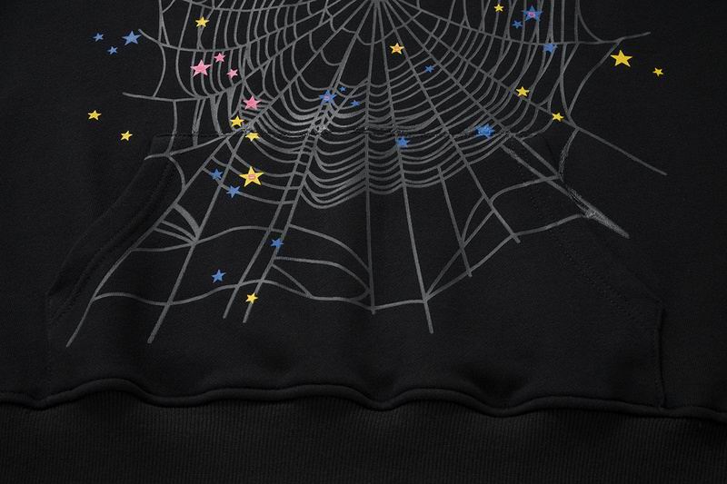 EM Sneakers Sp5der P*NK Hoodie Black