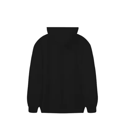 EM Sneakers Sp5der Print Floral Hoodie Black 02