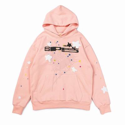 EM Sneakers Sp5der Print Gothic Bellini Hoodie 01