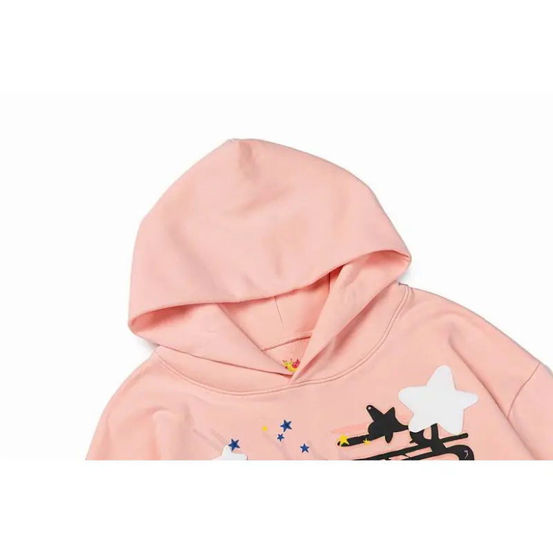 EM Sneakers Sp5der Print Gothic Bellini Hoodie