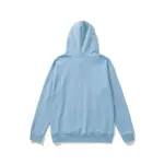 EM Sneakers Sp5der Print Gothic Hoodie Sky Blue