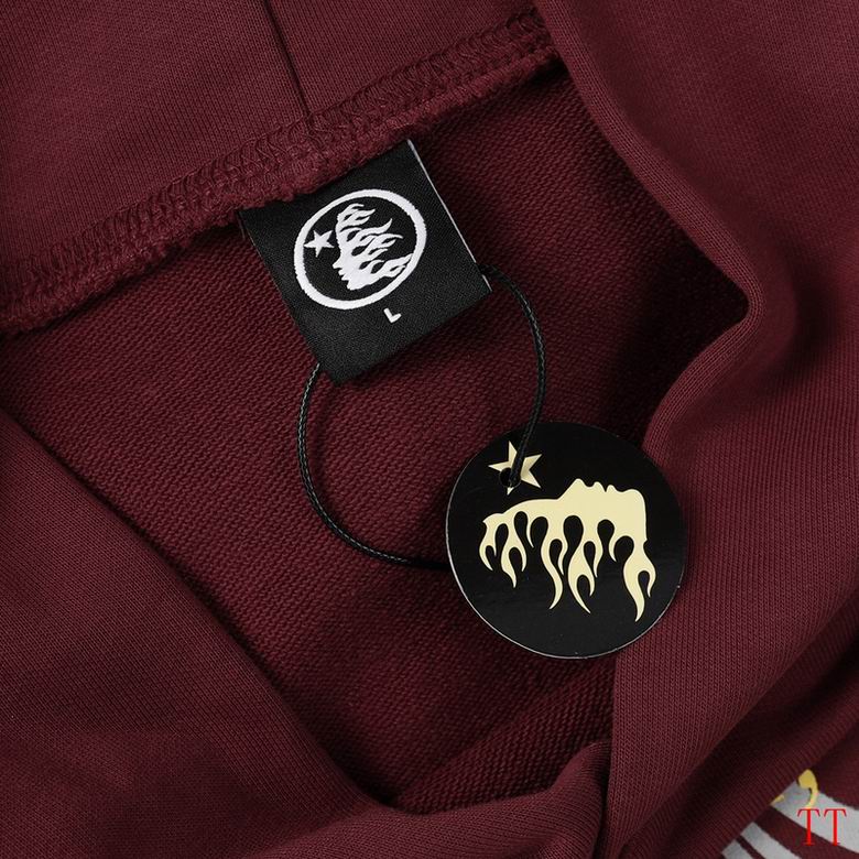 EM Sneakers Sp5der Punk Hoodie Reddish Brown