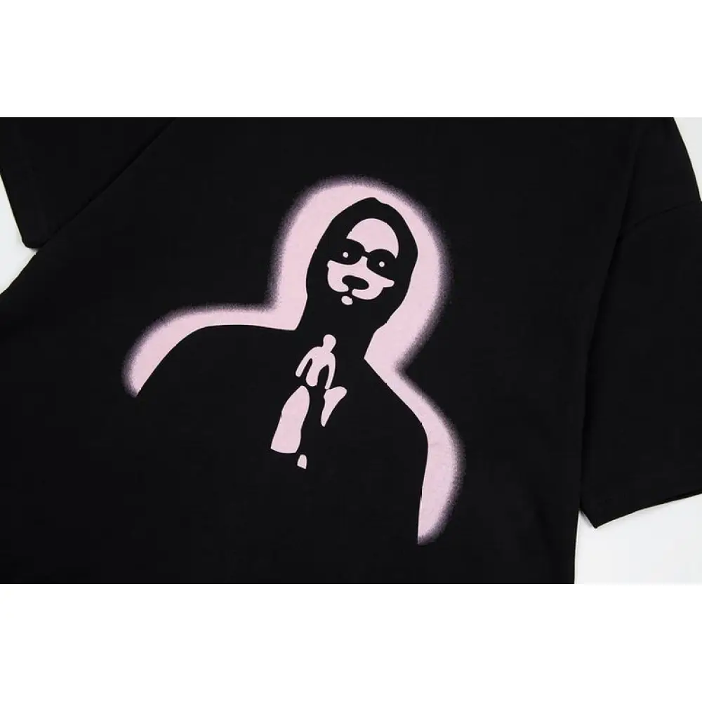 EM Sneakers Sp5der T-Shirt Thug Angel Black & Brown & Navy