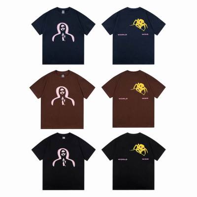 EM Sneakers Sp5der T-Shirt Thug Angel Black & Brown & Navy 01