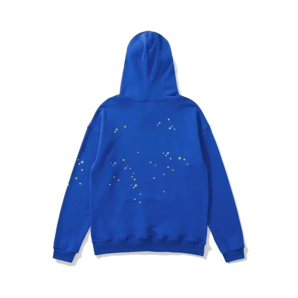 EM Sneakers Sp5der TC Hoodie Blue