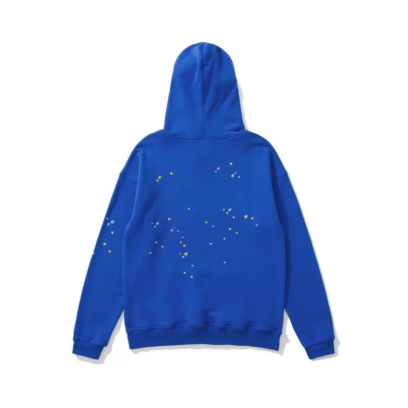 EM Sneakers Sp5der TC Hoodie Blue