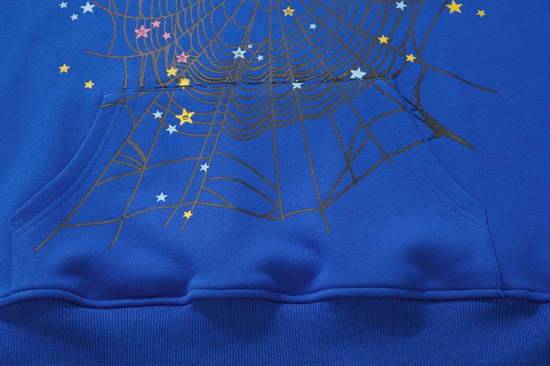 EM Sneakers Sp5der TC Hoodie Blue