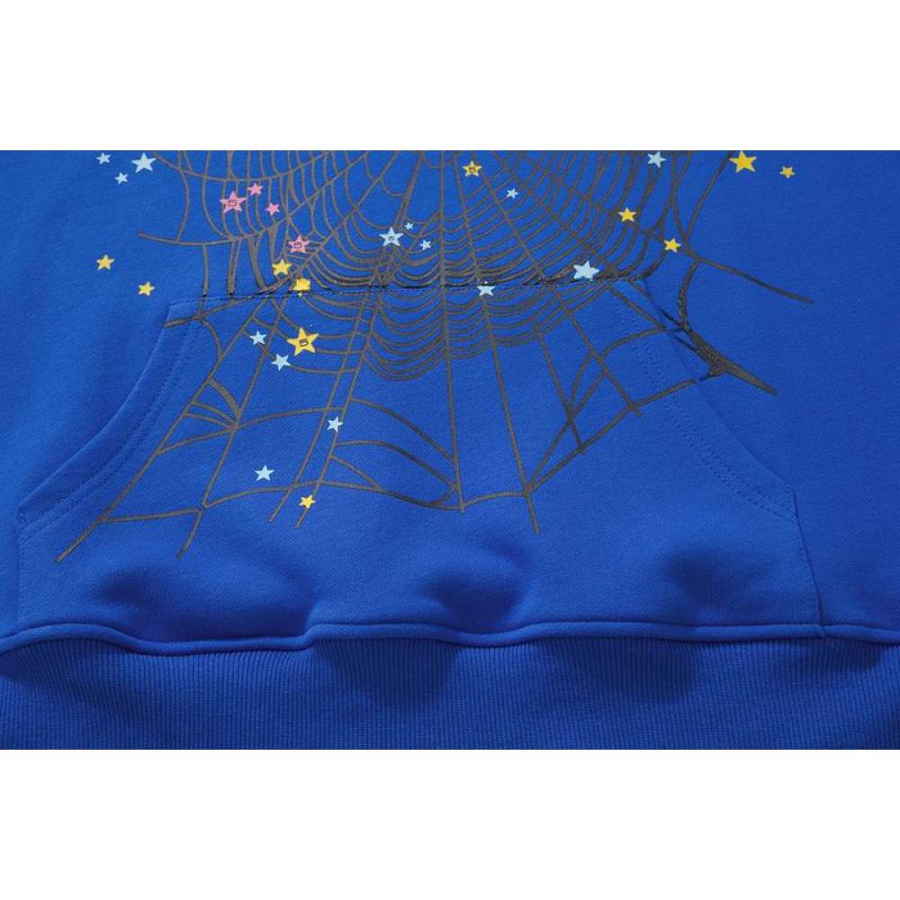 EM Sneakers Sp5der TC Hoodie Blue