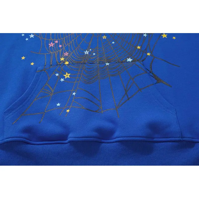 EM Sneakers Sp5der TC Hoodie Blue