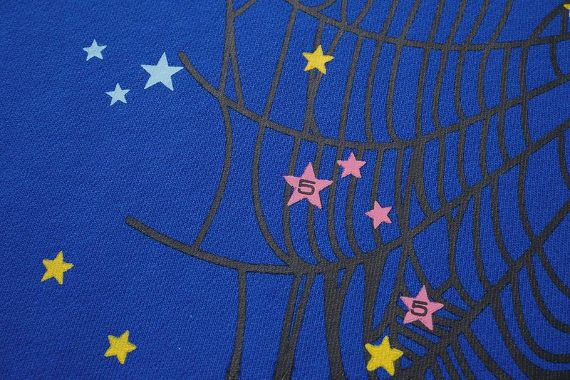 EM Sneakers Sp5der TC Hoodie Blue