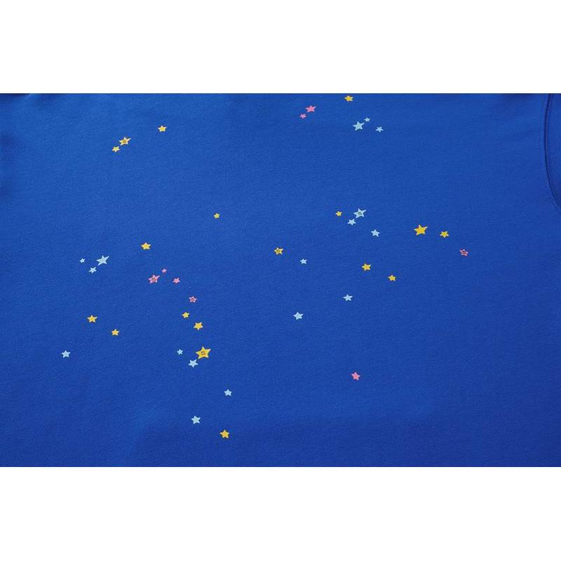 EM Sneakers Sp5der TC Hoodie Blue