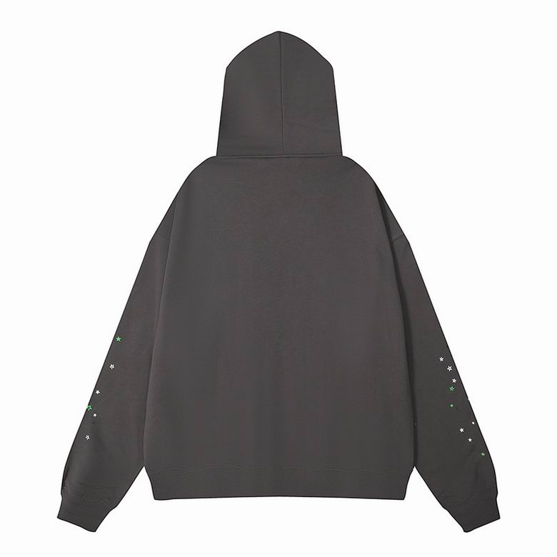 EM Sneakers Sp5der Wait Web Hoodie Slate Grey