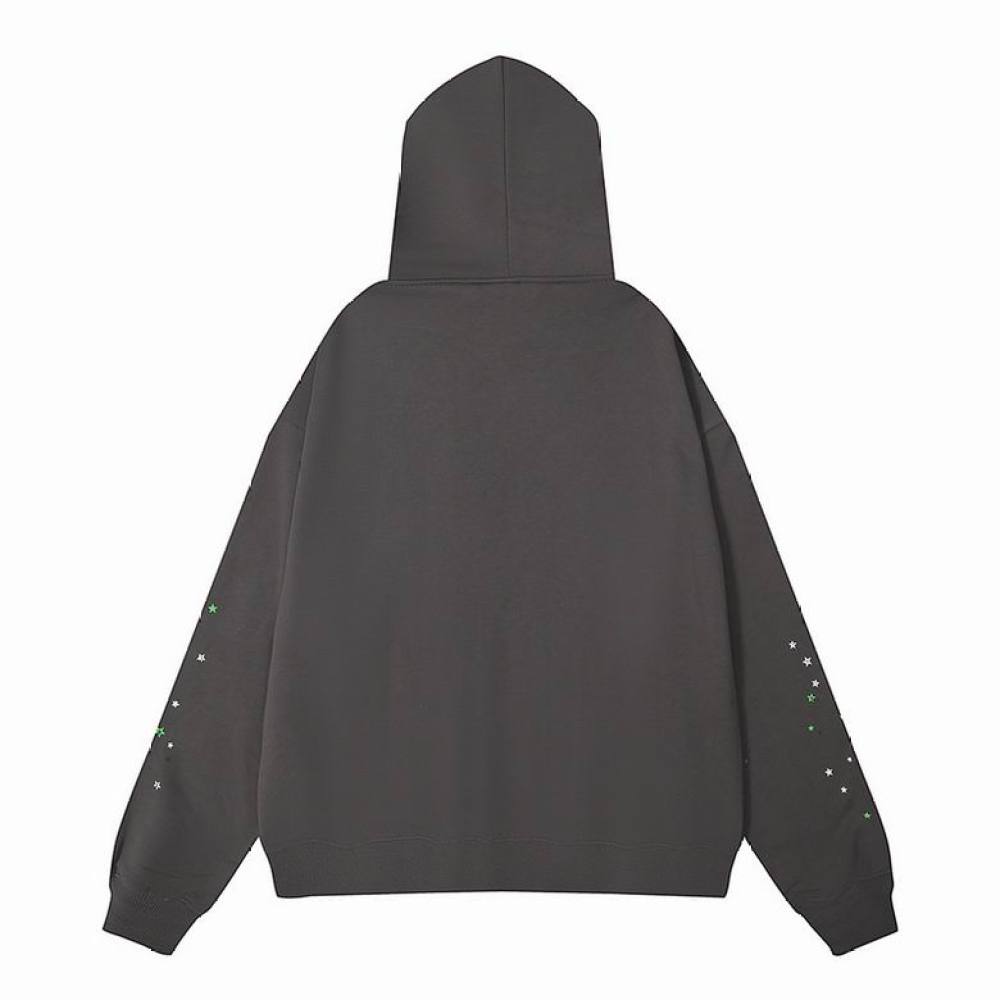EM Sneakers Sp5der Wait Web Hoodie Slate Grey