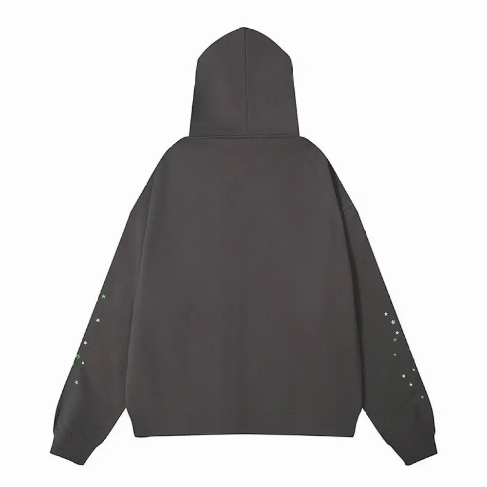 EM Sneakers Sp5der Wait Web Hoodie Slate Grey