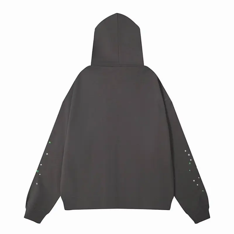 EM Sneakers Sp5der Wait Web Hoodie Slate Grey