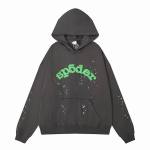 EM Sneakers Sp5der Wait Web Hoodie Slate Grey