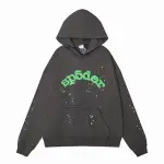 EM Sneakers Sp5der Wait Web Hoodie Slate Grey