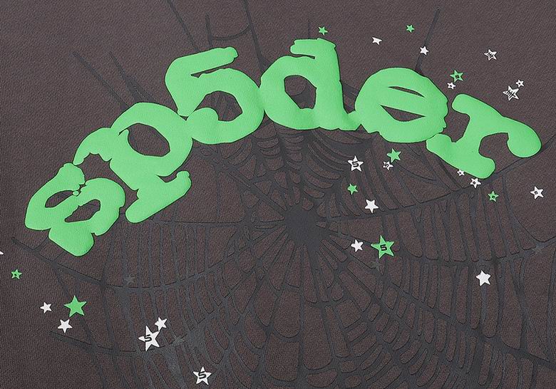 EM Sneakers Sp5der Wait Web Hoodie Slate Grey