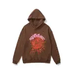 EM Sneakers Sp5der Web Hoodie Brown