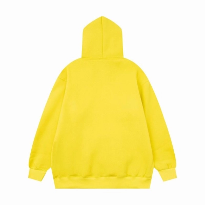 EM Sneakers Sp5der Websuit Hoodie Yellow 02