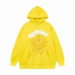 EM Sneakers Sp5der Websuit Hoodie Yellow