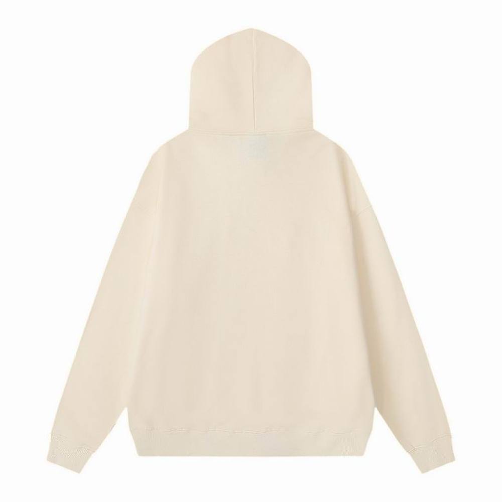 EM Sneakers Sp5der White Letters Red Cobweb Beige Hoodie