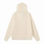 EM Sneakers Sp5der White Letters Red Cobweb Beige Hoodie