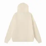 EM Sneakers Sp5der White Letters Red Cobweb Beige Hoodie