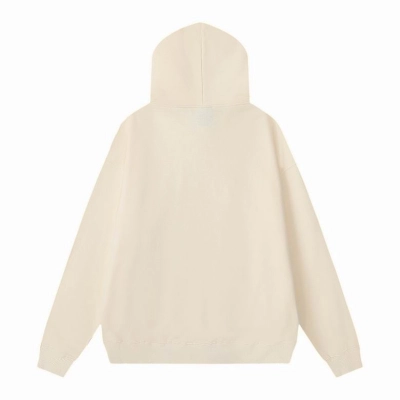 EM Sneakers Sp5der White Letters Red Cobweb Beige Hoodie 02