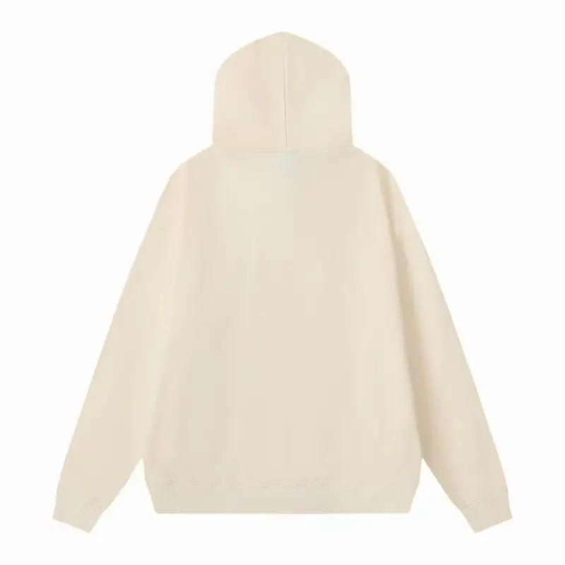 EM Sneakers Sp5der White Letters Red Cobweb Beige Hoodie