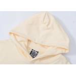 EM Sneakers Sp5der White Letters Red Cobweb Beige Hoodie