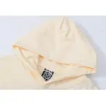 EM Sneakers Sp5der White Letters Red Cobweb Beige Hoodie