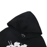 EM Sneakers Sp5der Worldwide Black OG Web Hoodie