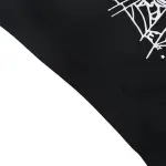 EM Sneakers Sp5der Worldwide Black OG Web Hoodie