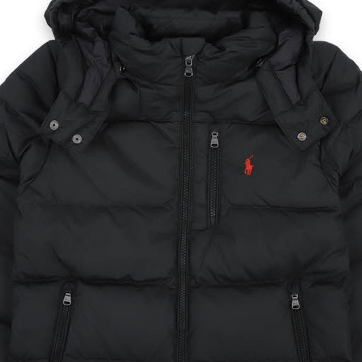 EM Sneakers Ralph Lauren Gorham Utility Down Jacket Black
