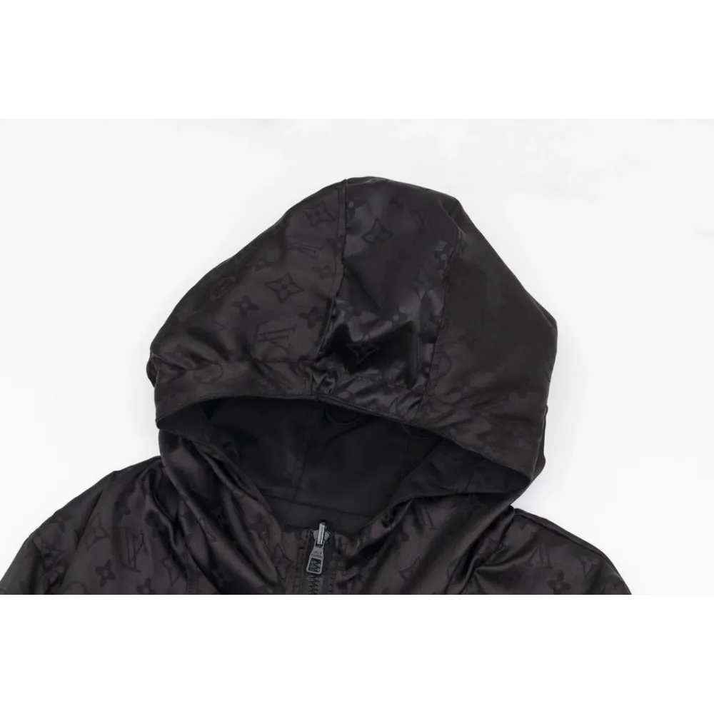 EM Sneakers Louis Vuitton Reversible Monogram Windbreaker Dark Grey