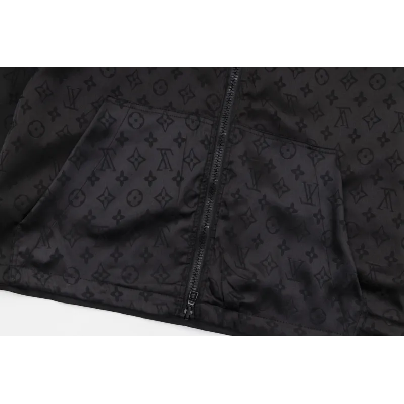 EM Sneakers Louis Vuitton Reversible Monogram Windbreaker Dark Grey