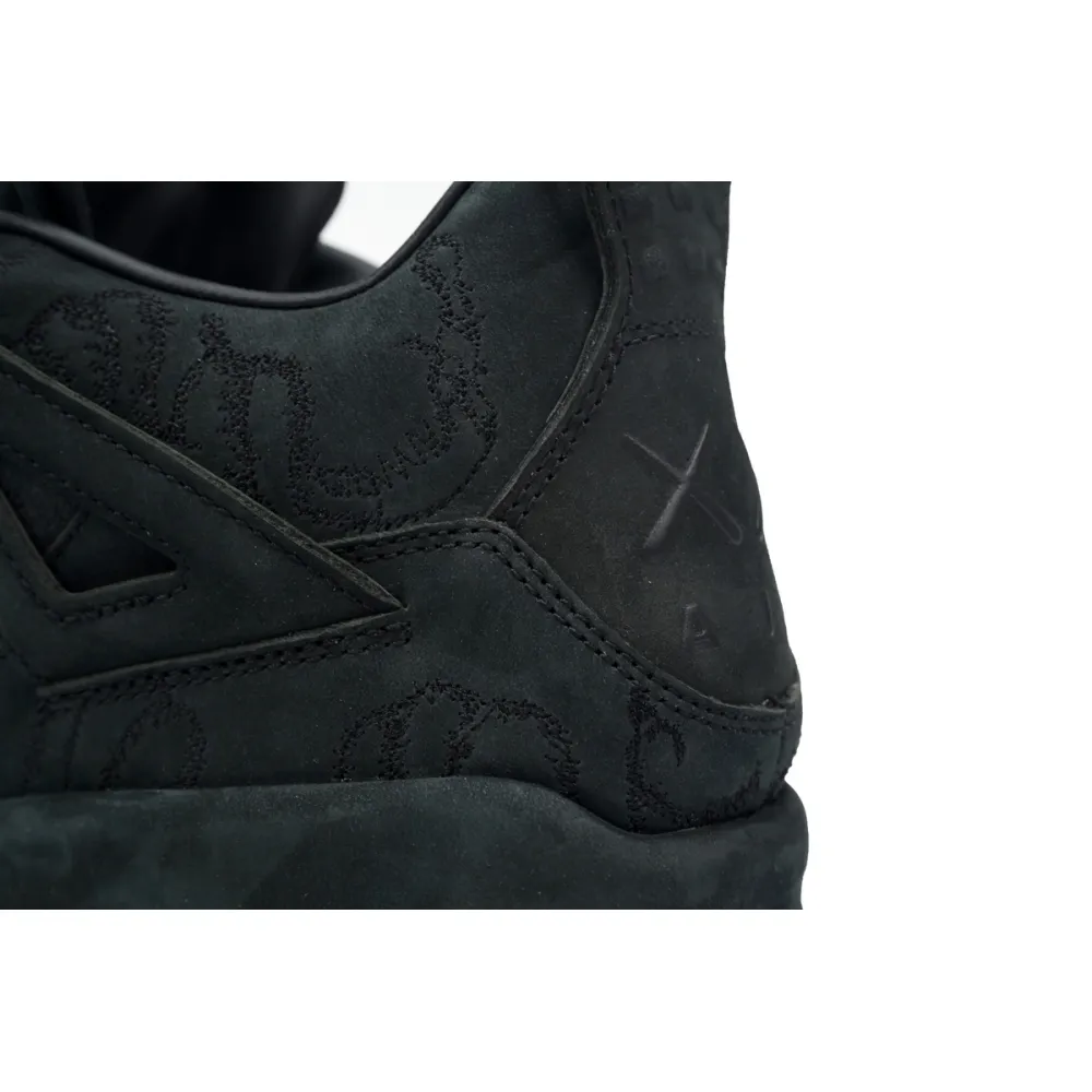 EM Sneakers Air Jordan 4 × KAWS Black