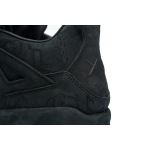 EM Sneakers Air Jordan 4 × KAWS Black