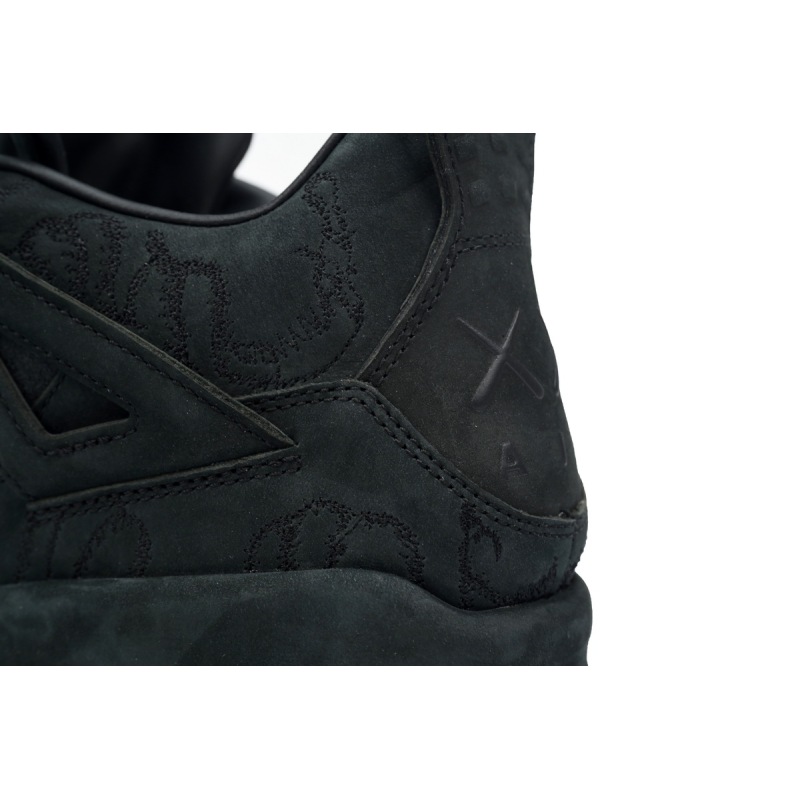 EM Sneakers Air Jordan 4 × KAWS Black