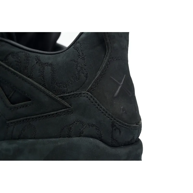 EM Sneakers Air Jordan 4 × KAWS Black