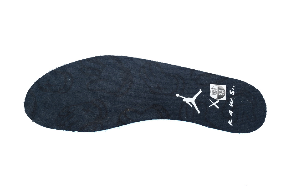 EM Sneakers Air Jordan 4 × KAWS Black