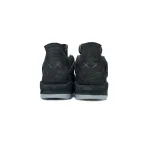 EM Sneakers Air Jordan 4 × KAWS Black