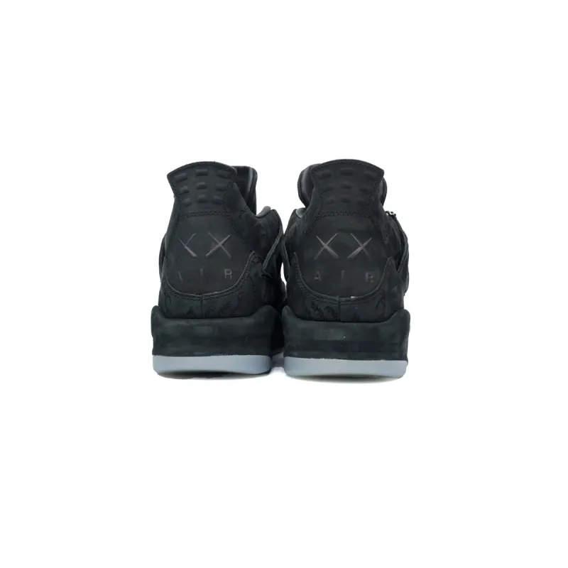 EM Sneakers Air Jordan 4 × KAWS Black