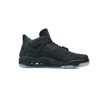 EM Sneakers Air Jordan 4 × KAWS Black