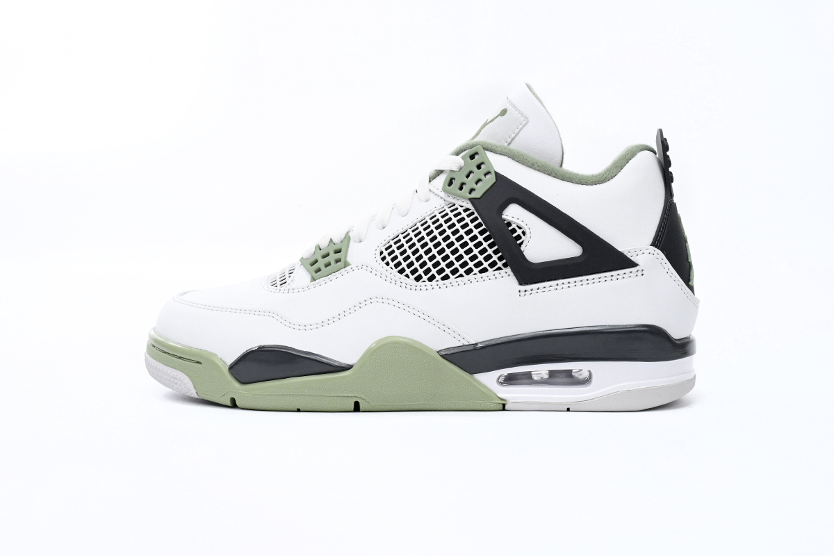 EM Sneakers Air Jordan 4 WMNS Oil Green Seafoam