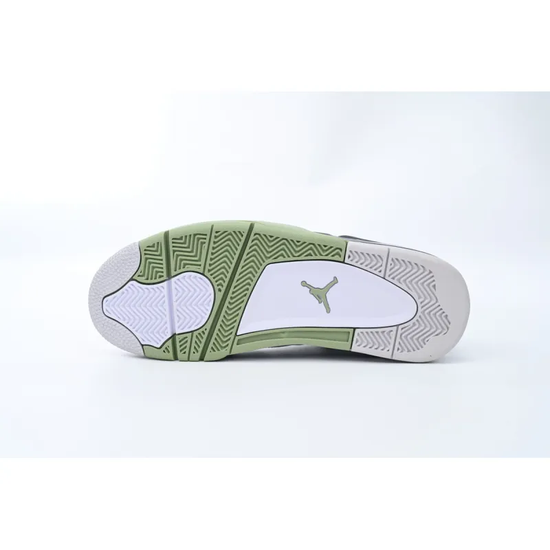 EM Sneakers Air Jordan 4 WMNS Oil Green Seafoam