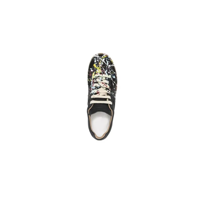 EM Sneakers Maison Margiela Black Paint Replica Sneakers